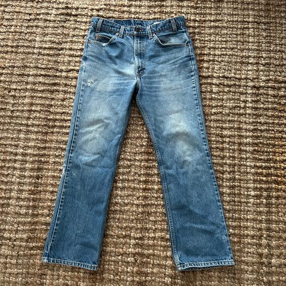Vintage Women's Levi’s light wash 517 Bootcut Jeans – Made in USA – Size 34 - Picture 4 of 13